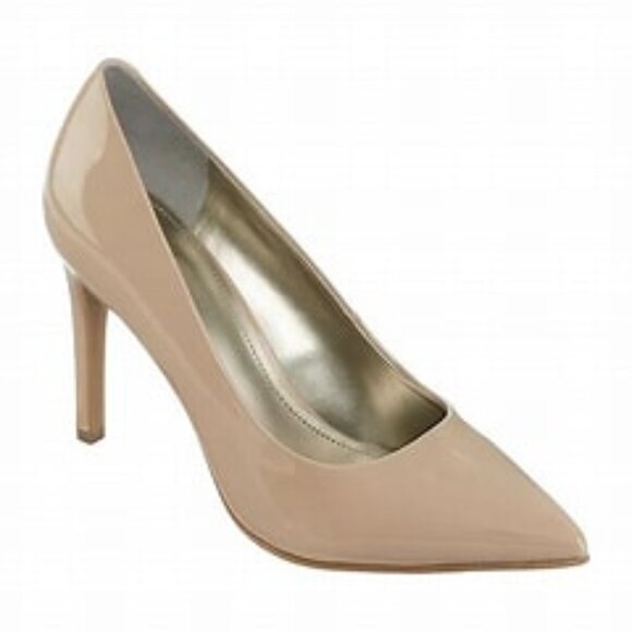 Worthington Blush Nude Faux Leather Pointy Toe 4" High Heel Stilettos New W/Tags - Picture 1 of 1